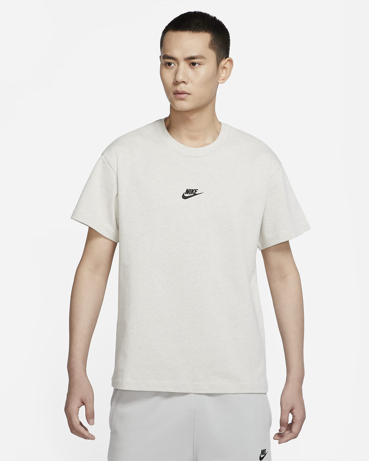 Мужская футболка Nike Sportswear Premium Essentials черная