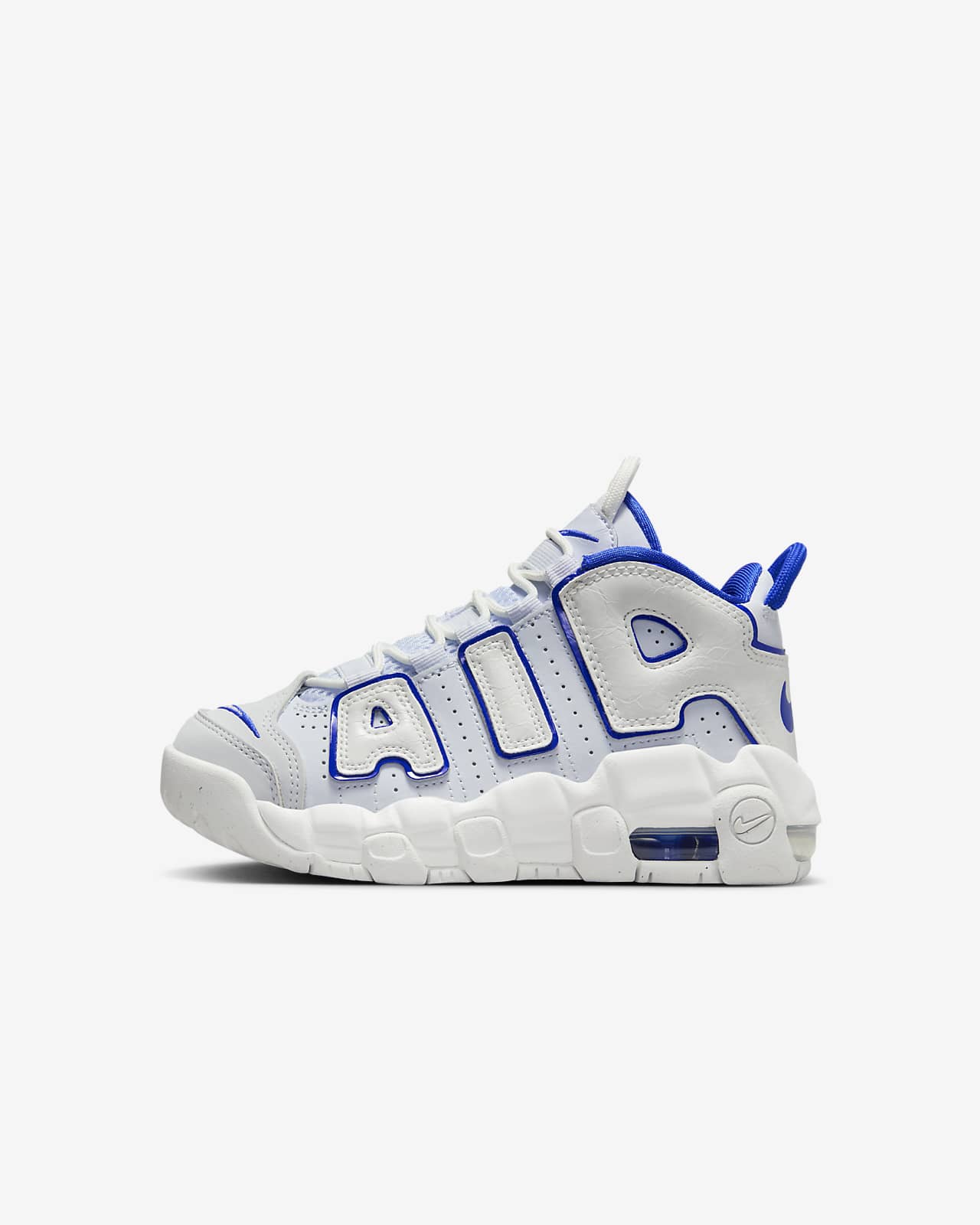 Детские кроссовки Nike Air More Uptempo (PS) синие