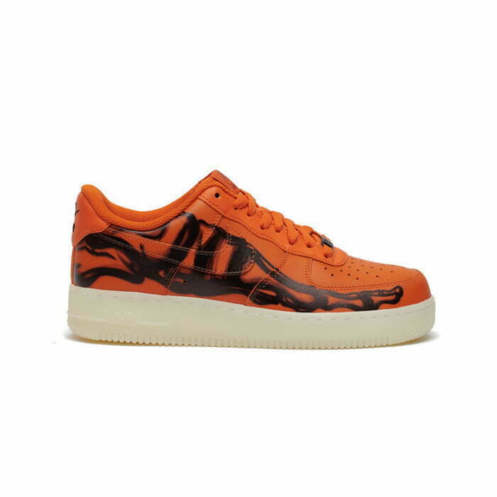 Кроссовки Nike Air Force 1 Low Orange Skeleton