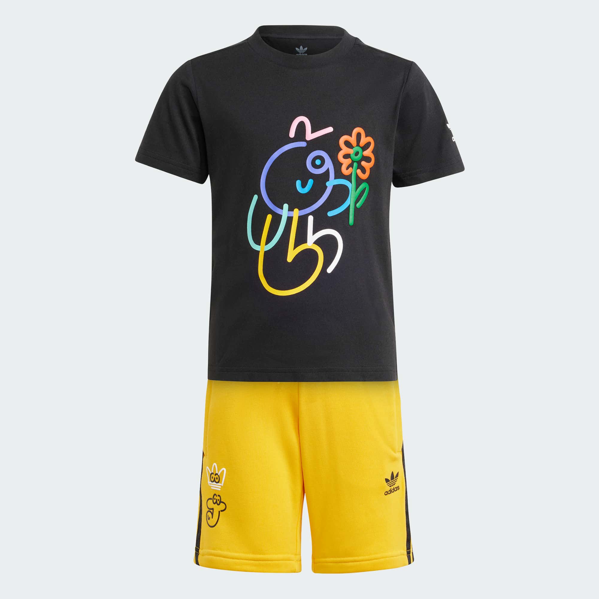 Детские шорты adidas JAMES JARVIS SHORTS AND TEE SET