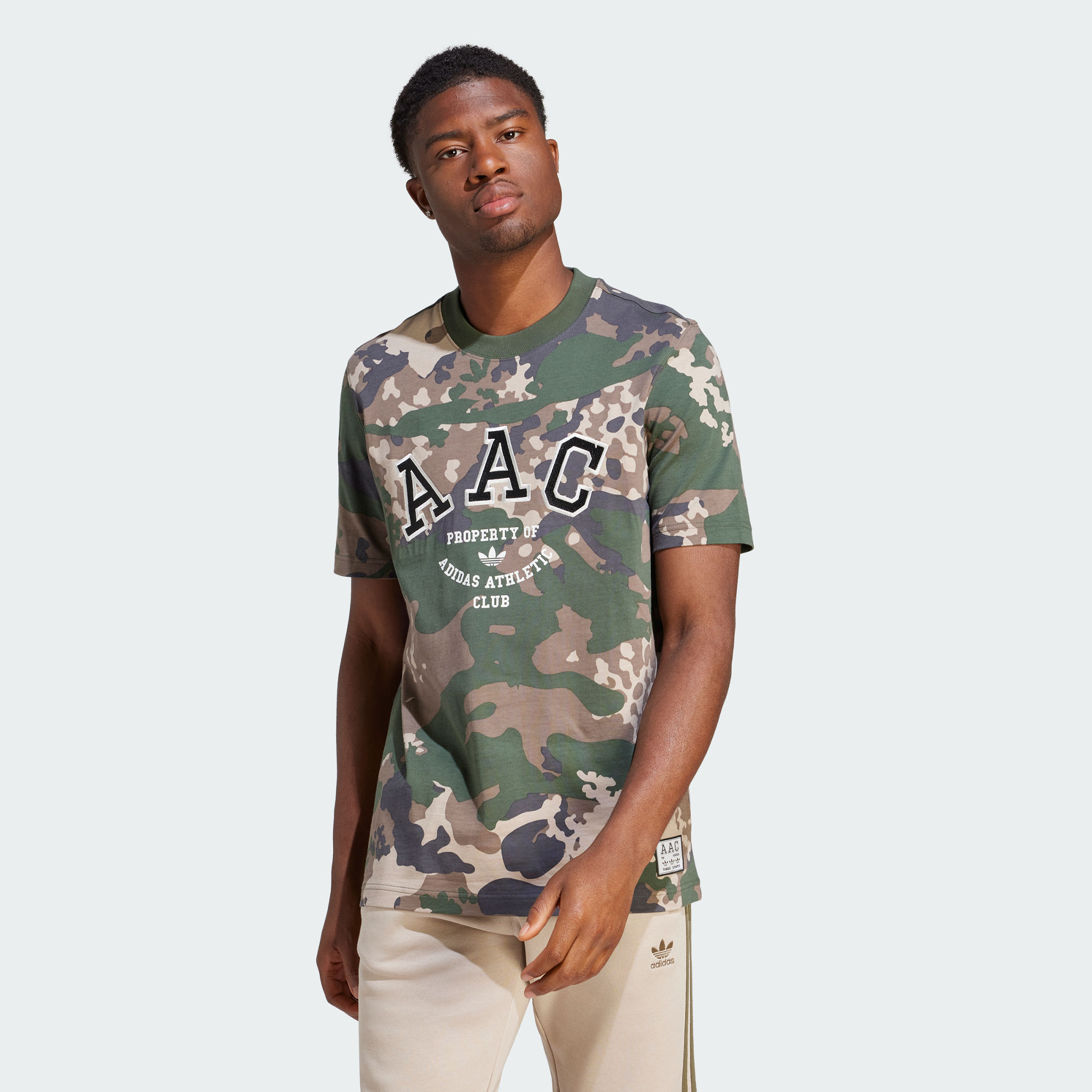 Мужская футболка adidas AAC CAMO TEE IR9474