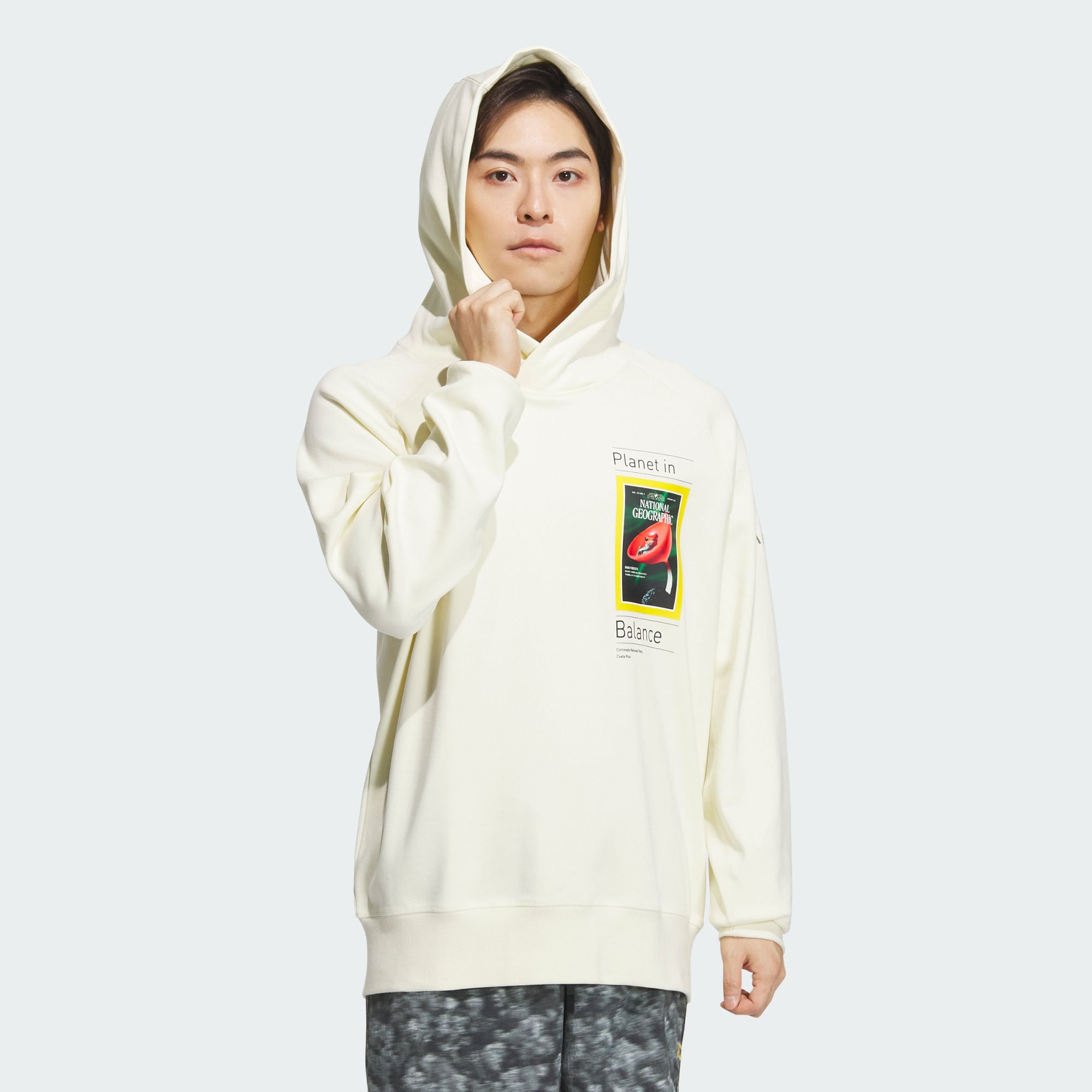 Мужское худи adidas NATIONAL GEOGRAPHIC DWR HOODIE IS9523