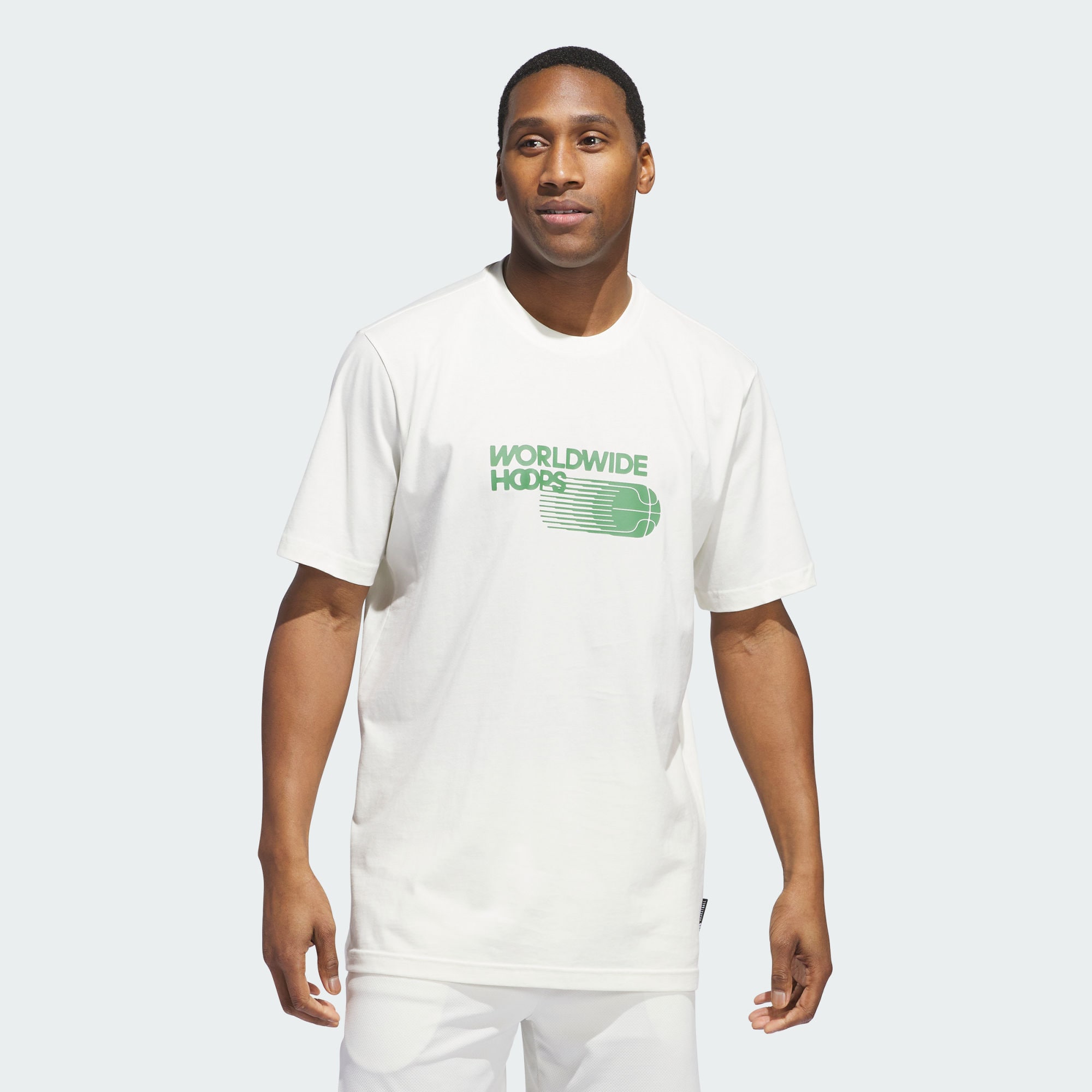 Мужская футболка adidas WORLDWIDE HOOPS CITY T-SHIRT