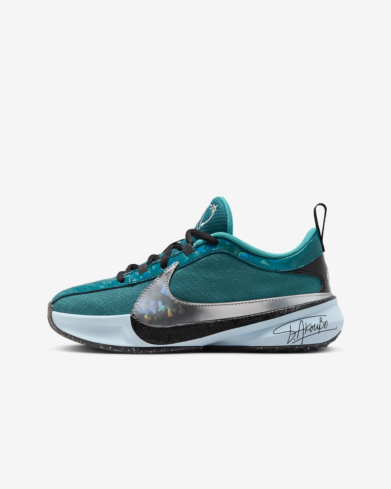 Детские кроссовки nike Freak 5 SE (GS) черные