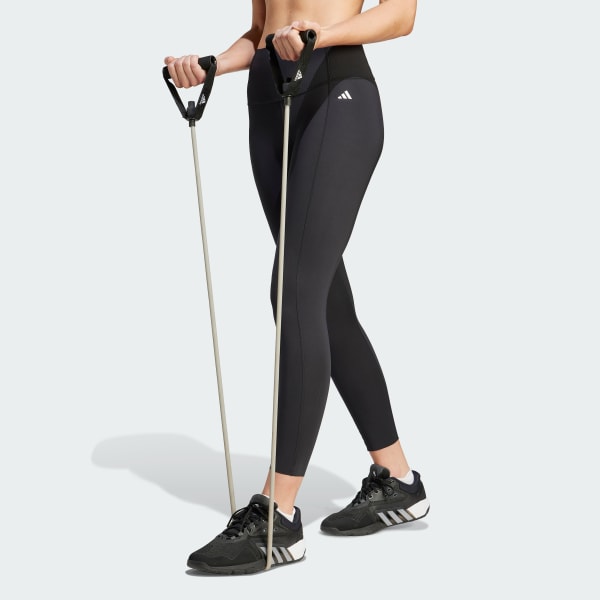 Женские леггинсы adidas Optime Power 7/8 Leggings (Черные)