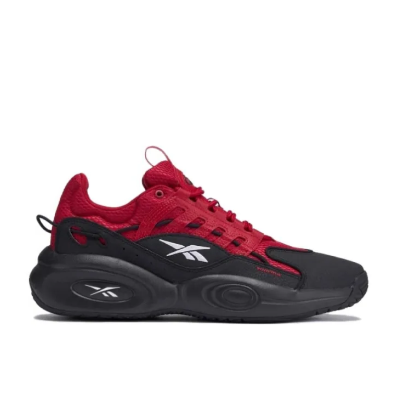 Кроссовки Reebok Solution Mid Black Flash Red