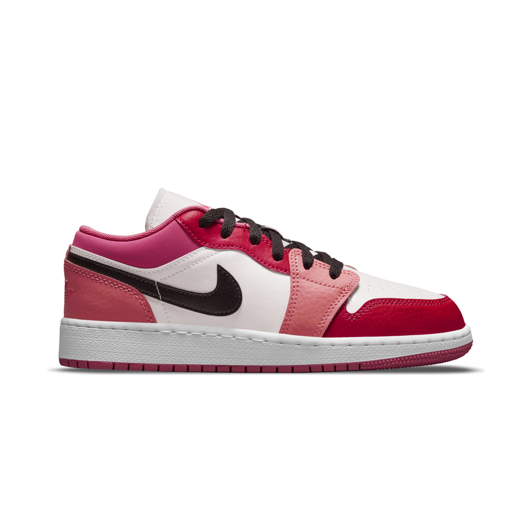 Кроссовки Nike Air Jordan 1 Low GS Pink Red