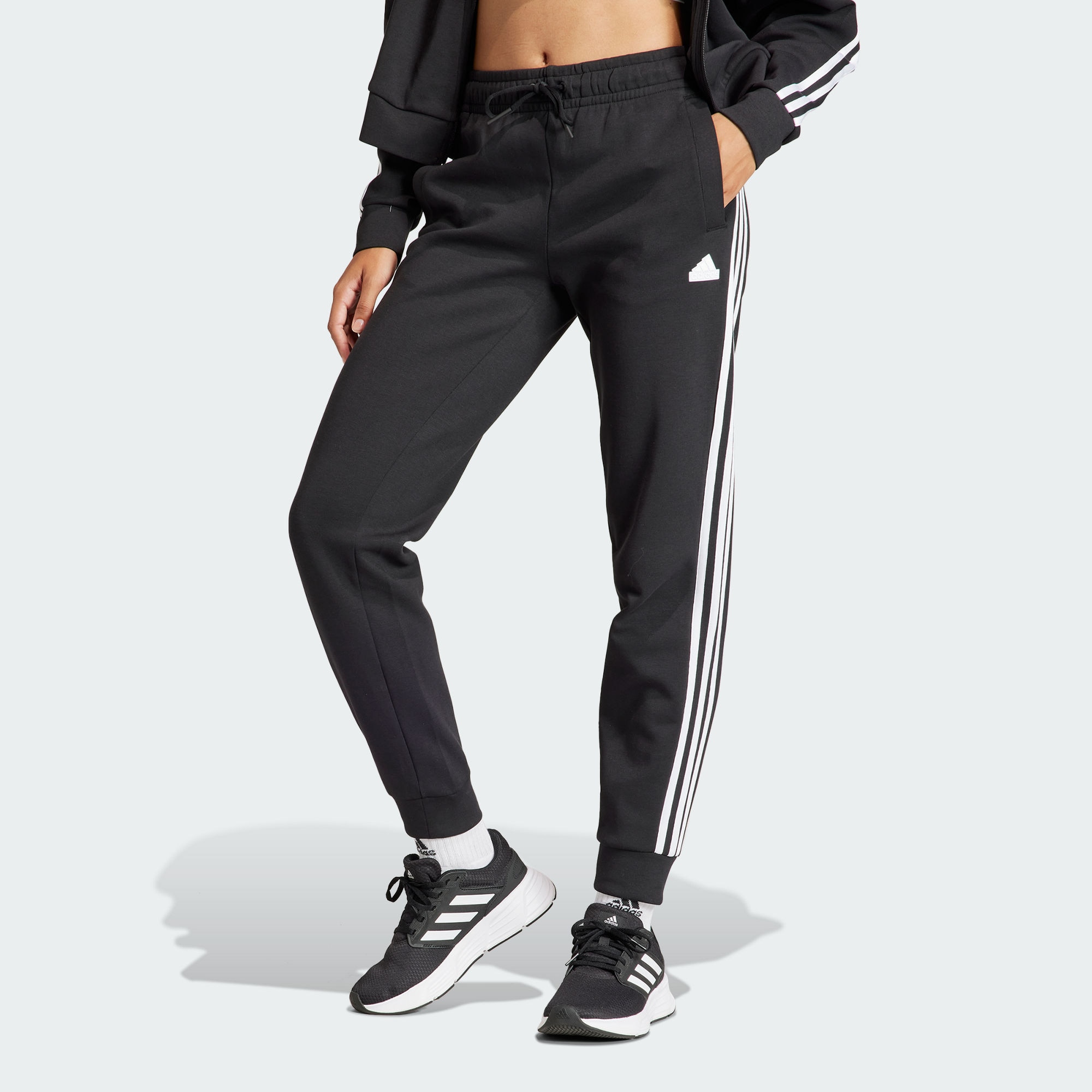 Женские брюки adidas FUTURE ICONS REGULAR PANTS черные