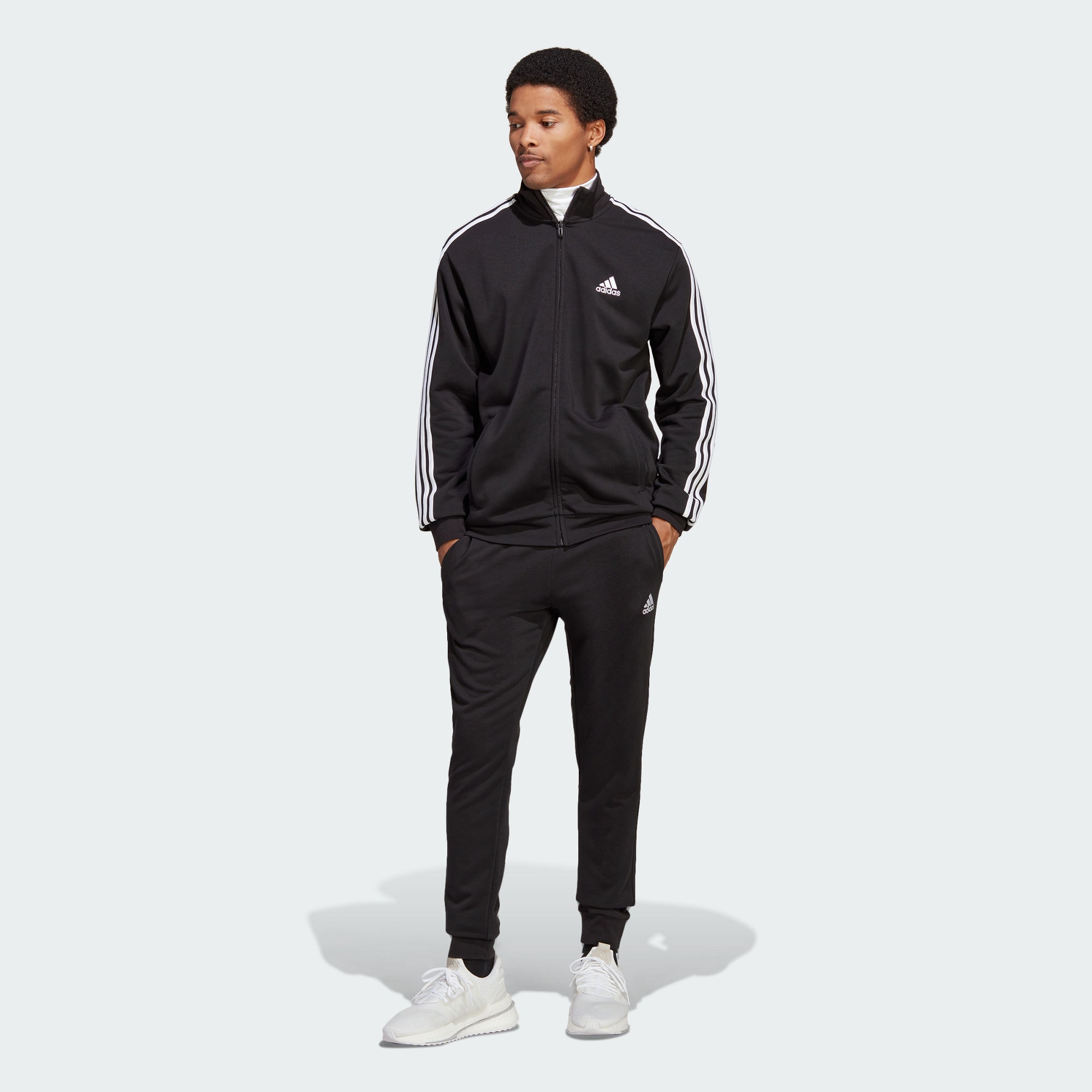 Мужской костюм adidas BASIC FRENCH TERRY TRACK SUIT