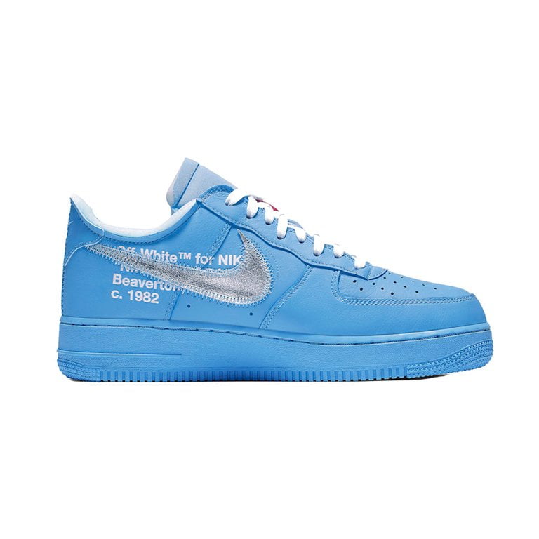 Кроссовки Nike Air Force 1 Low Off-White MCA University Blue