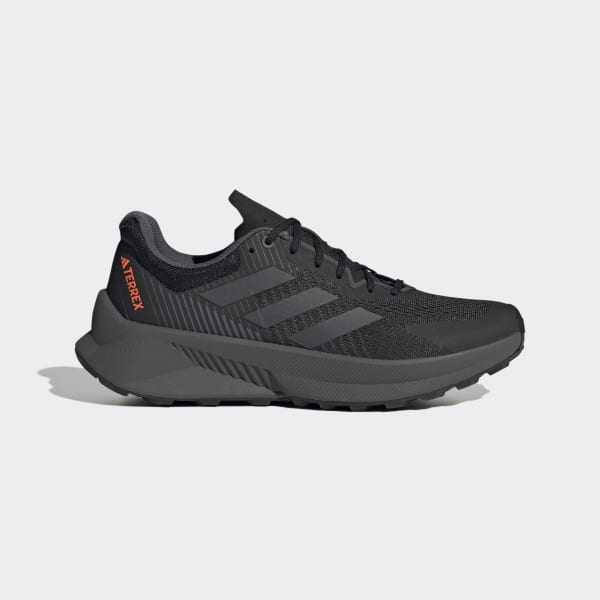 Мужские кроссовки adidas TERREX Soulstride Flow Trail Running Shoes (Черные)