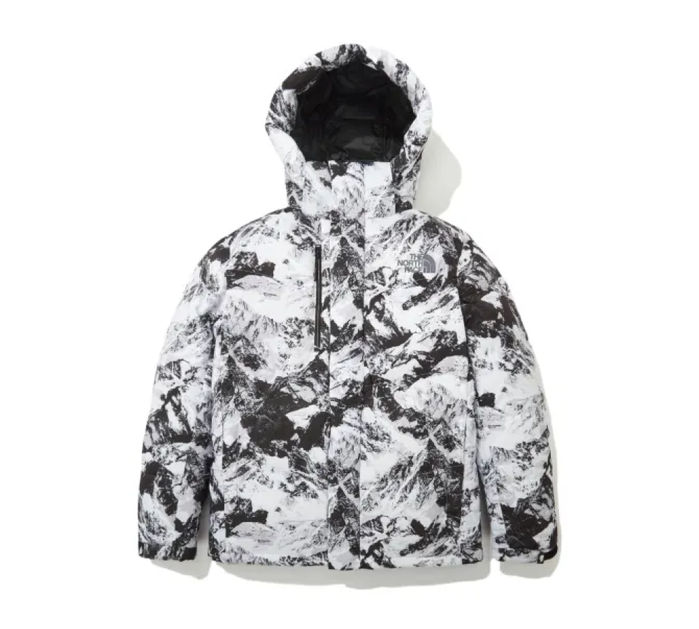 Куртка The North Face Down Jacket Unisex Snow Mountain White