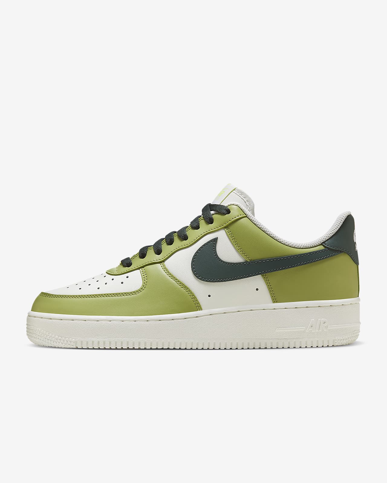 Мужские кроссовки Nike Air Force 1 &#8217;07 зеленые