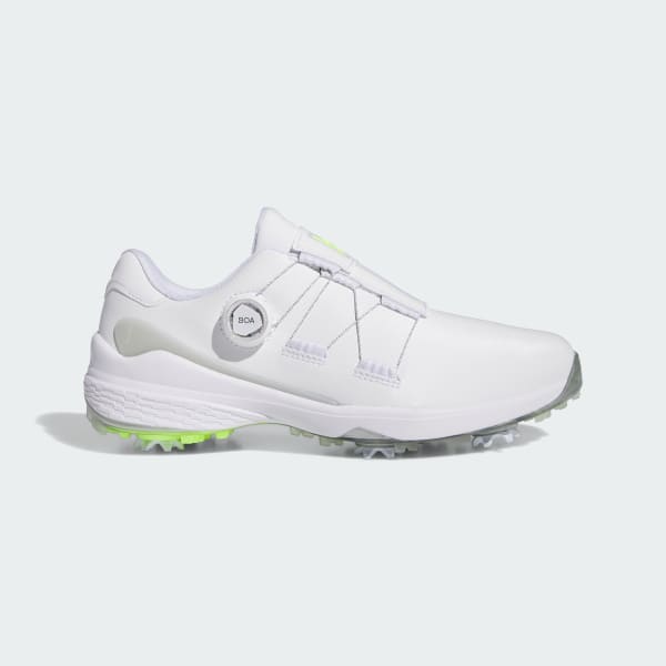 Мужские кроссовки adidas ZG23 BOA Lightstrike Golf Shoes (Белые)