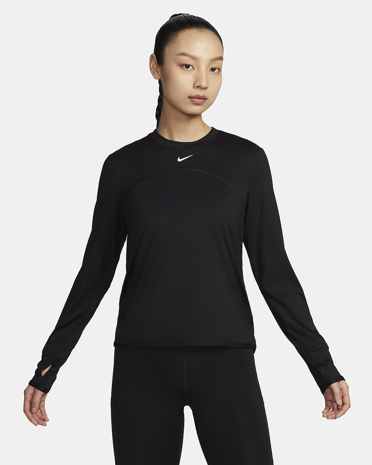 Женский топ Nike Dri-FIT Swift Element UV черный