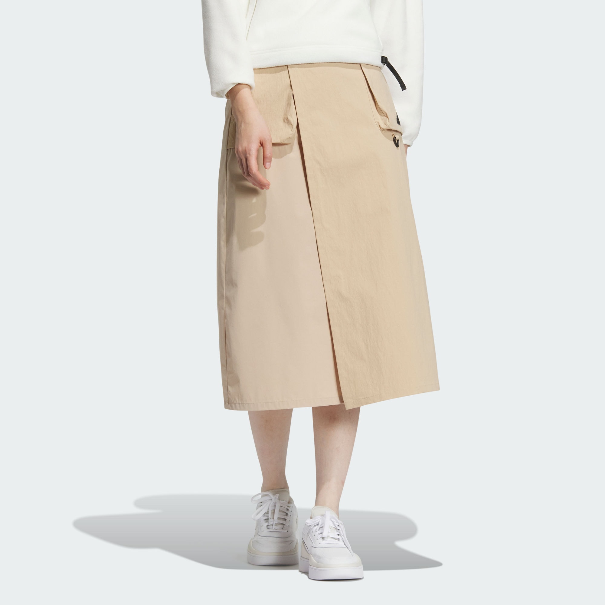 Женская юбка adidas CITY ESCAPE CARGO SKIRT коричневая