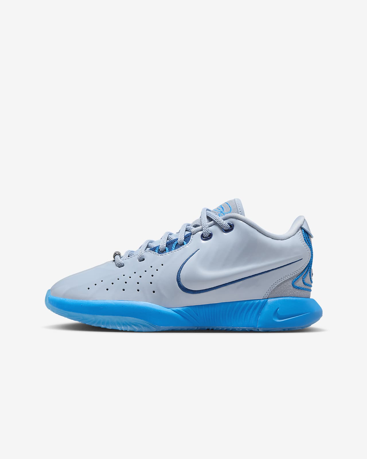 Детские кроссовки nike LeBron XXI (GS) синие