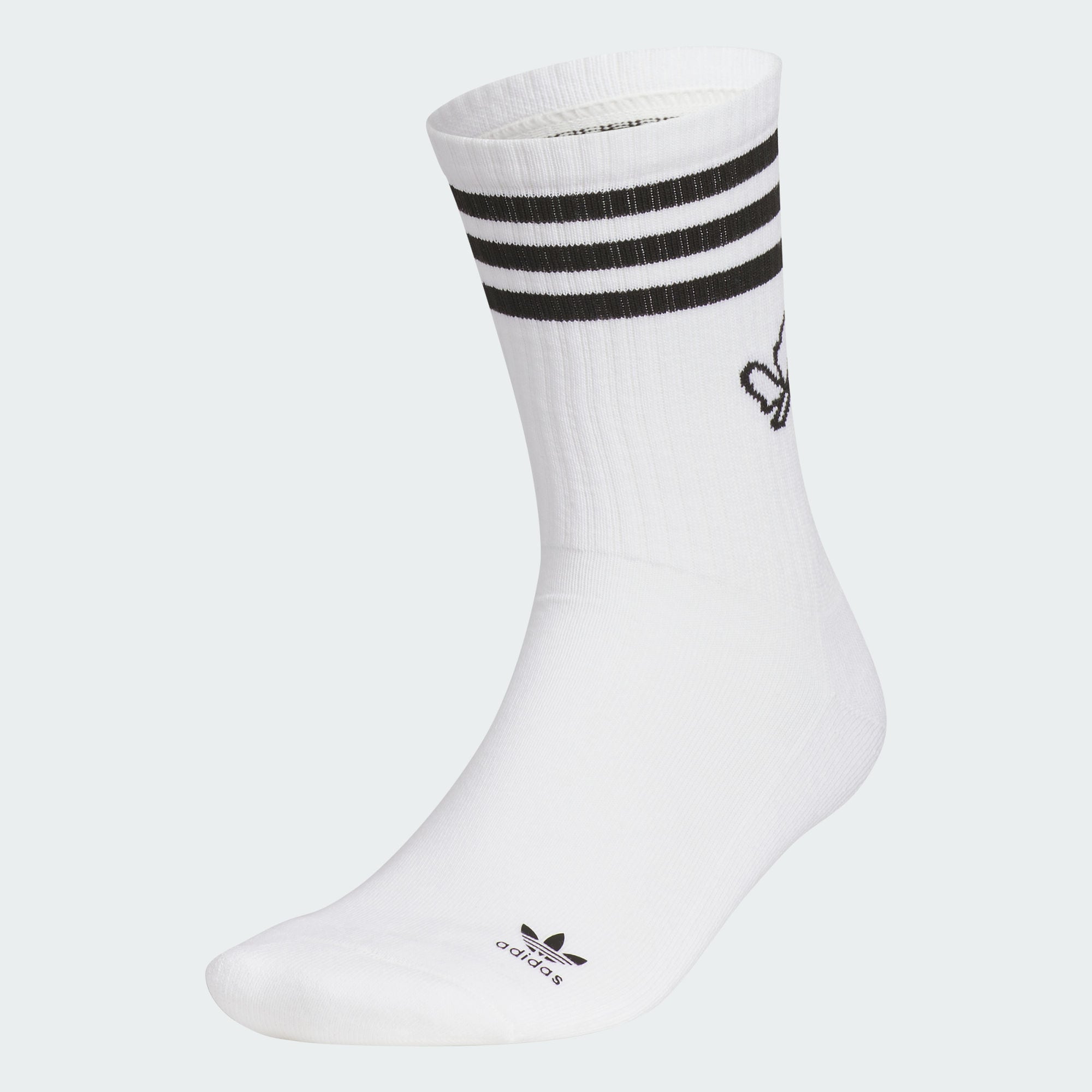 Носки  adidas CREW SOCKS черно-белые