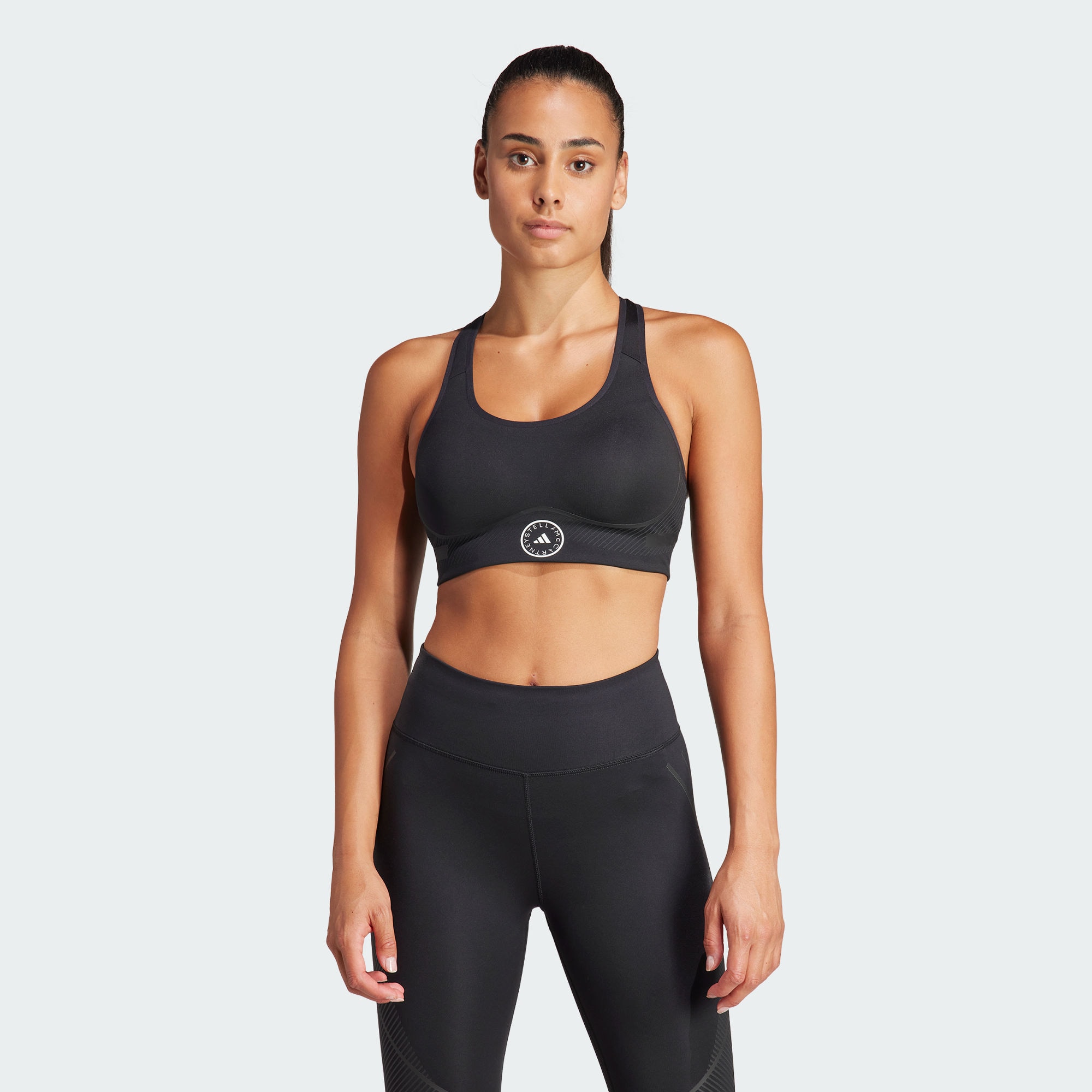 Женский топ adidas TRUEPACE HIGH SUPPORT SPORTS BRA черный