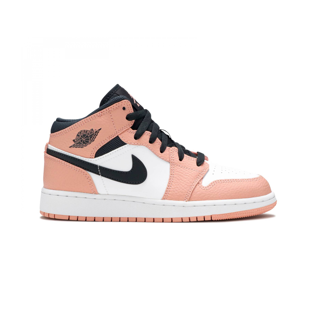 Кроссовки Nike Air Jordan 1 Mid GS PINK QUARTZ