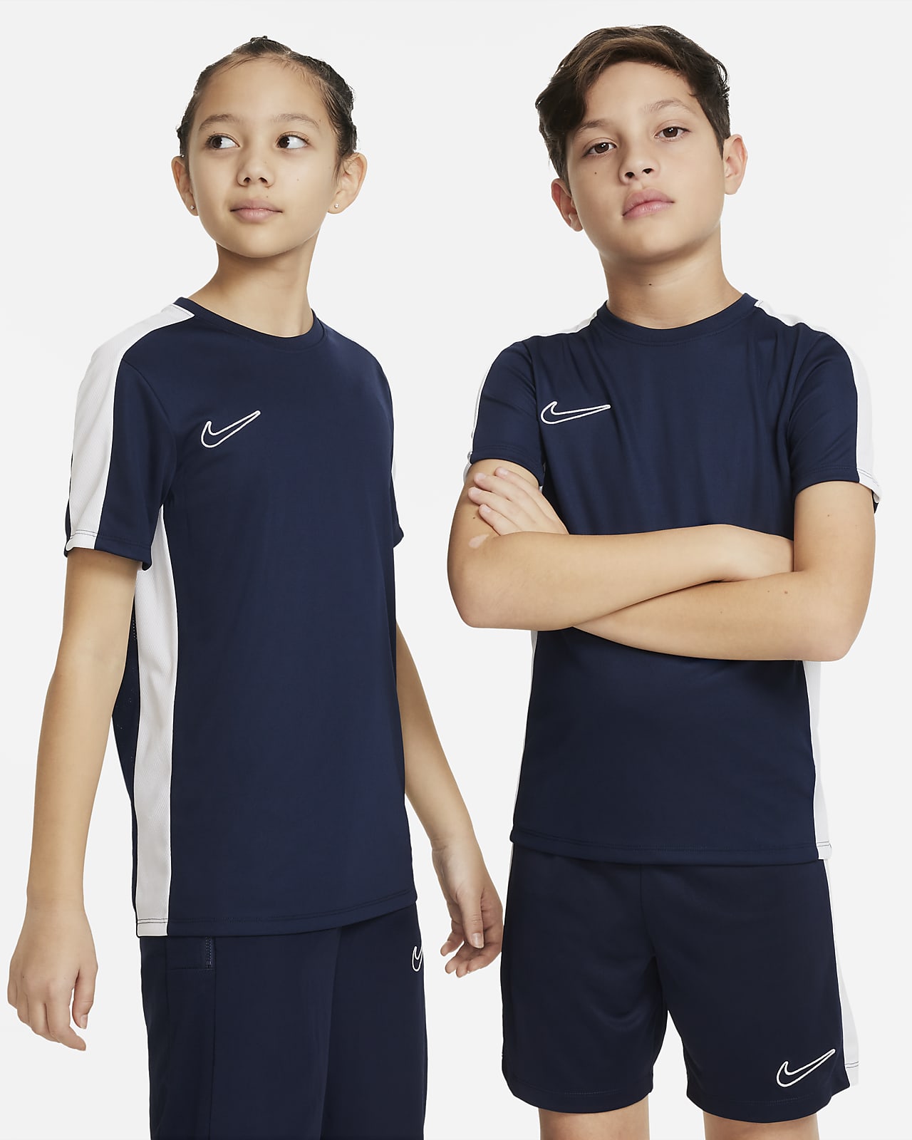 Детская рубашка Nike Dri-FIT Academy23 черная