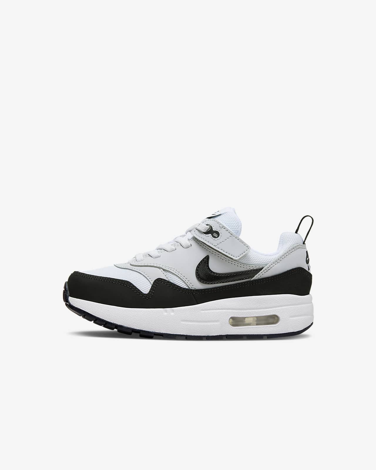 Детские кроссовки Nike Air Max 1 EasyOn (PS) черные