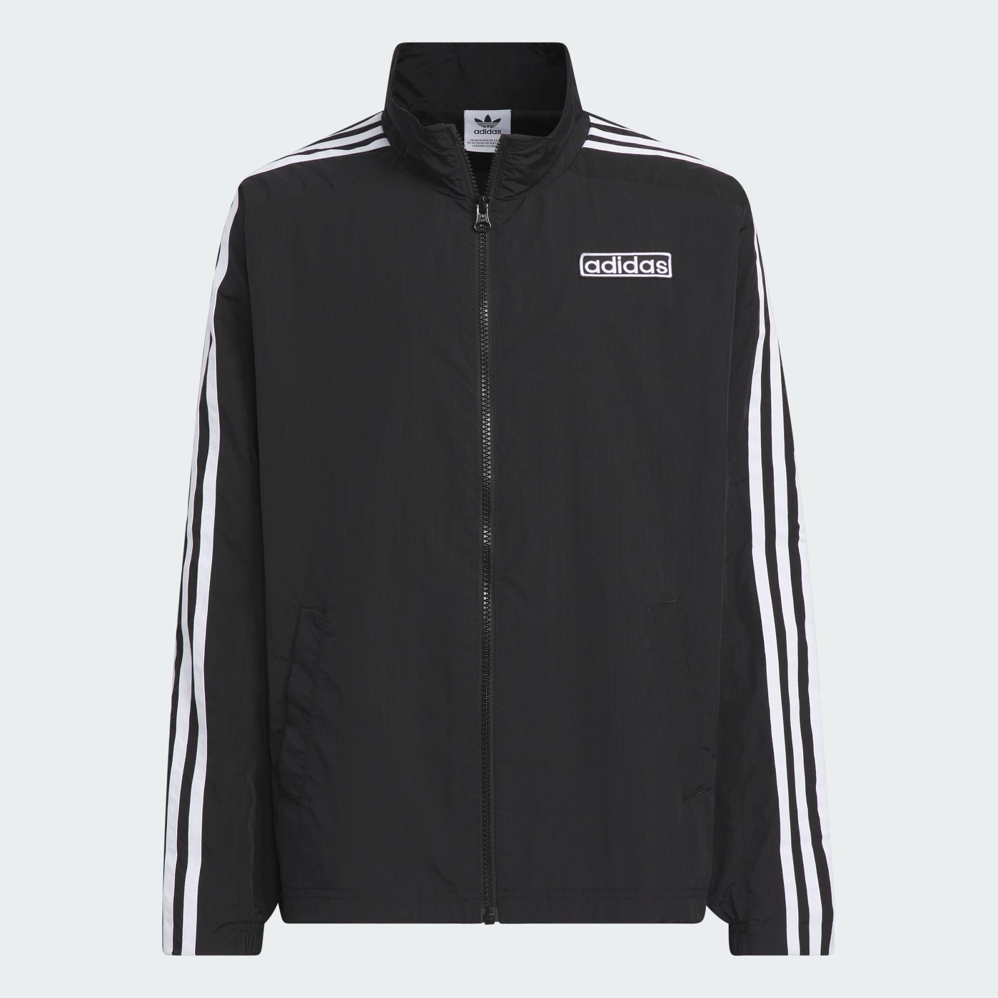 Детская куртка adidas ADIBREAK WINDBREAKER черно-белая