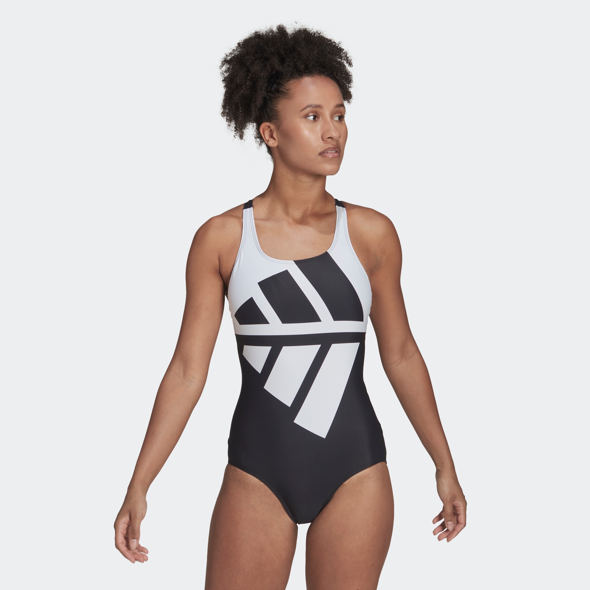 Женский купальник adidas PADDED LOGO GRAPHIC SWIMSUIT