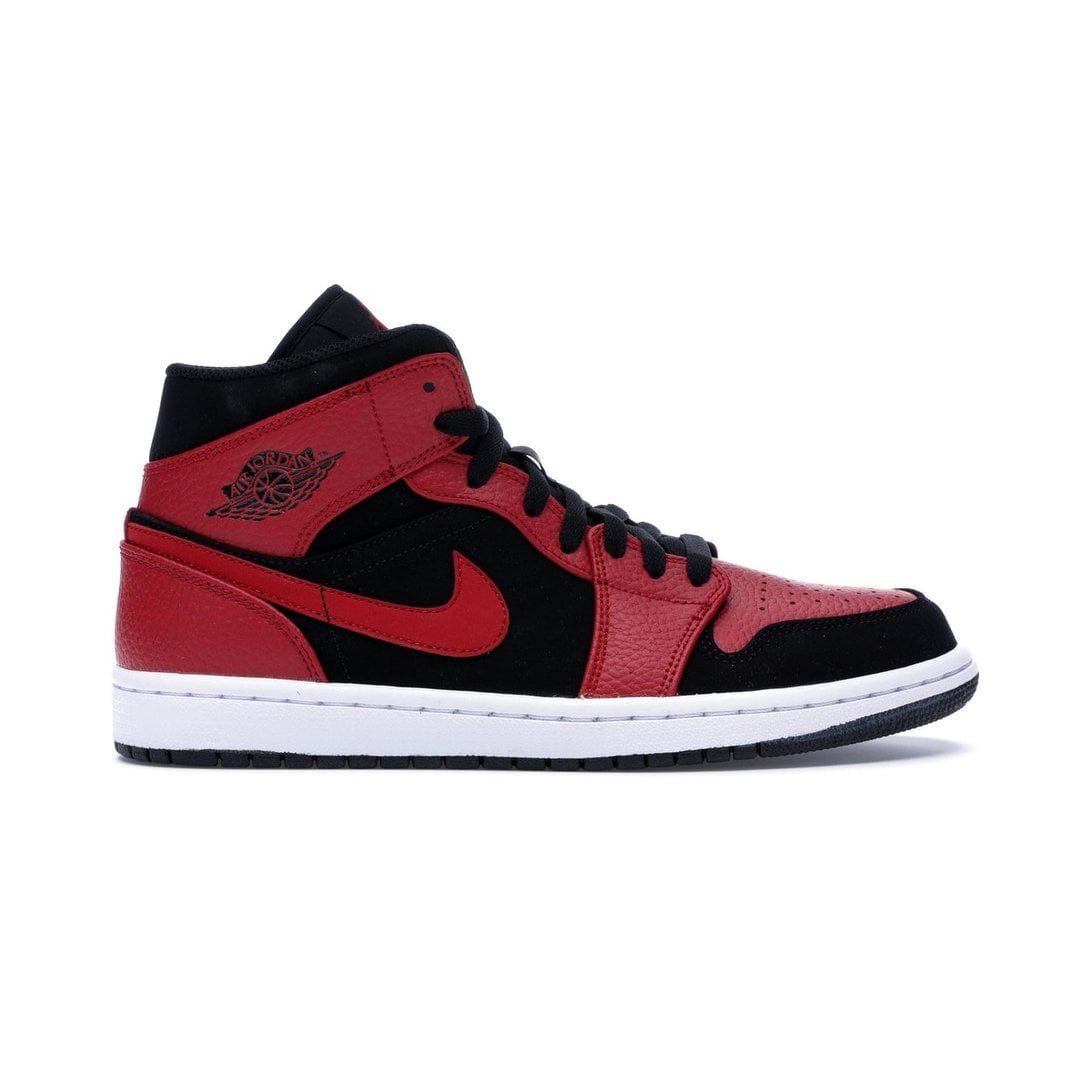 Кроссовки Nike Air Jordan 1 Mid Reverse Bred