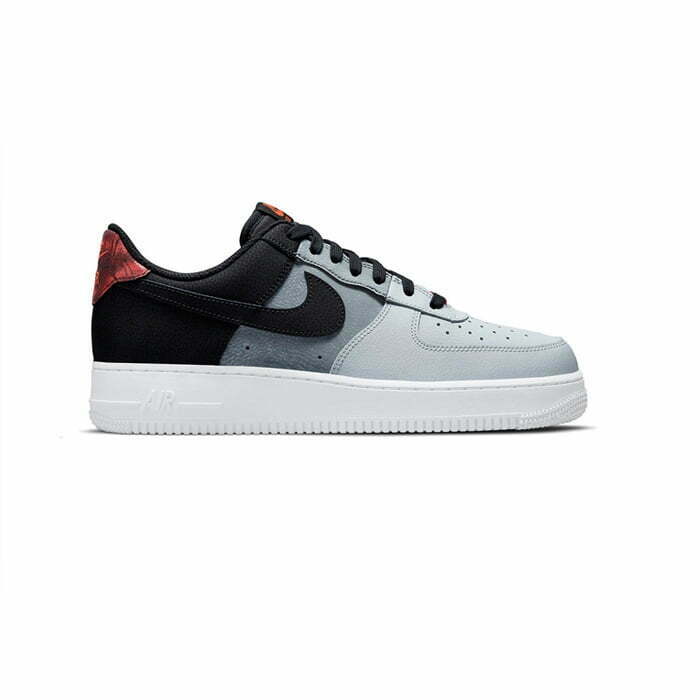 Кроссовки Nike Air Force 1 07 Black Smoke Grey (Серые)