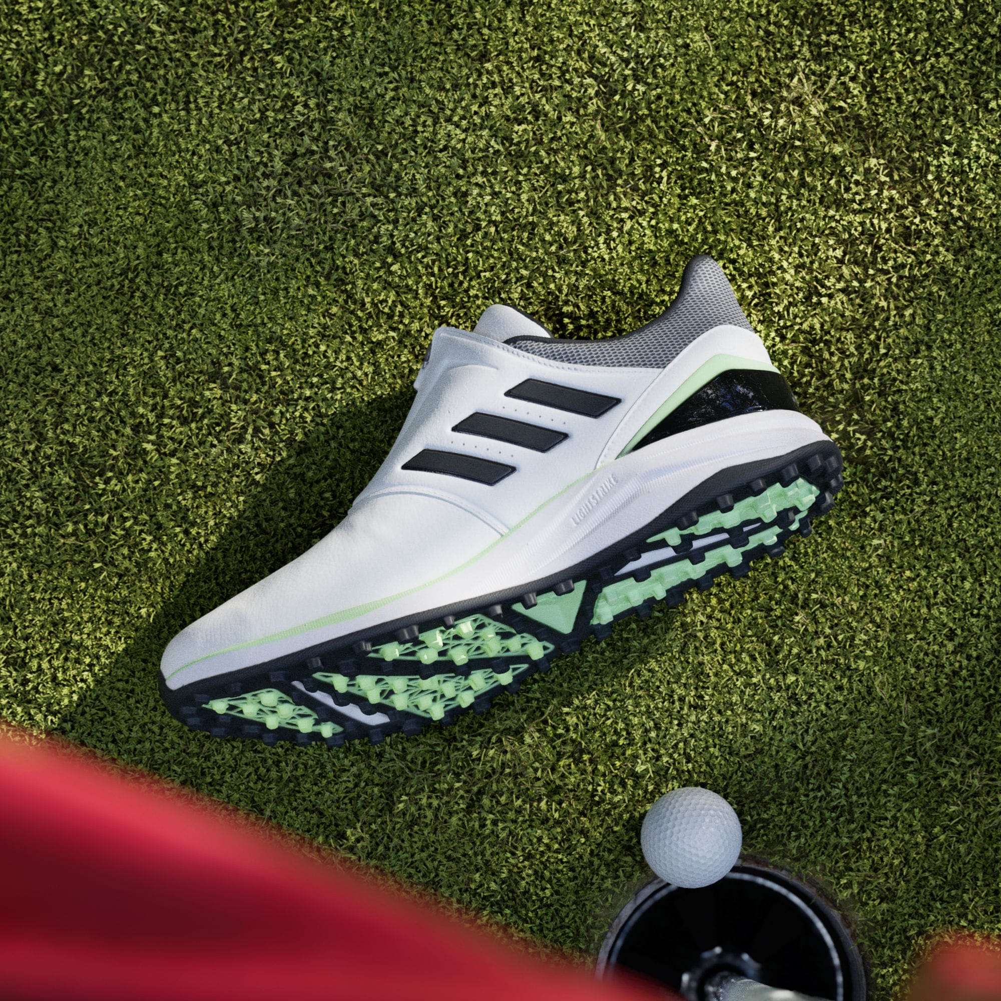 Мужские кроссовки adidas SOLARMOTION BOA GOLF SHOES черно-белые