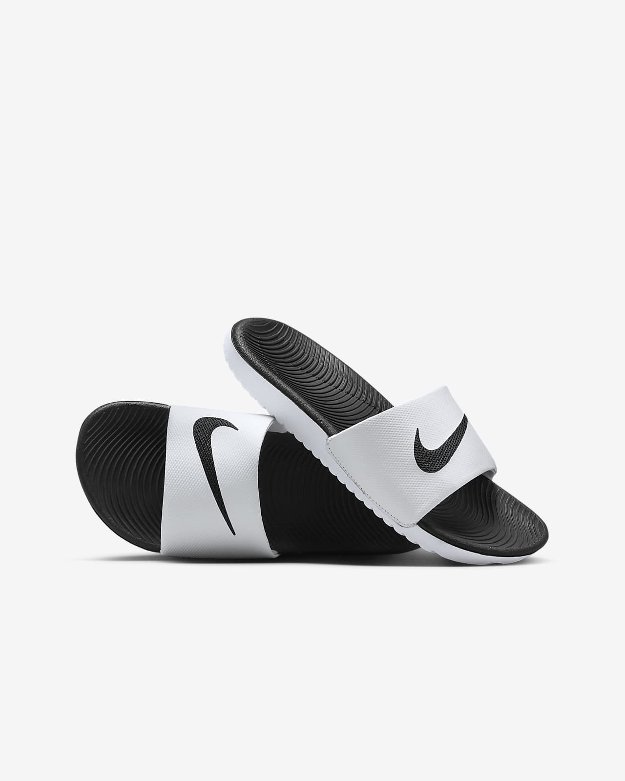 Детские сланцы Nike Kawa Slide (GS/PS) черные