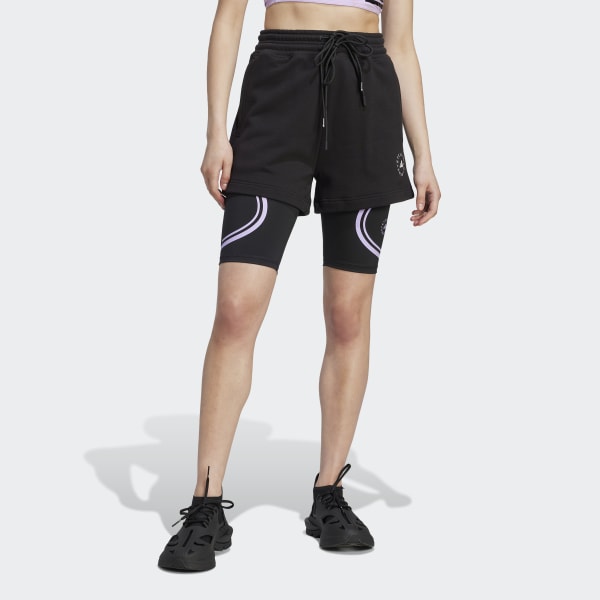 Женские шорты adidas by Stella McCartney TrueCasuals Terry Short (Черные)