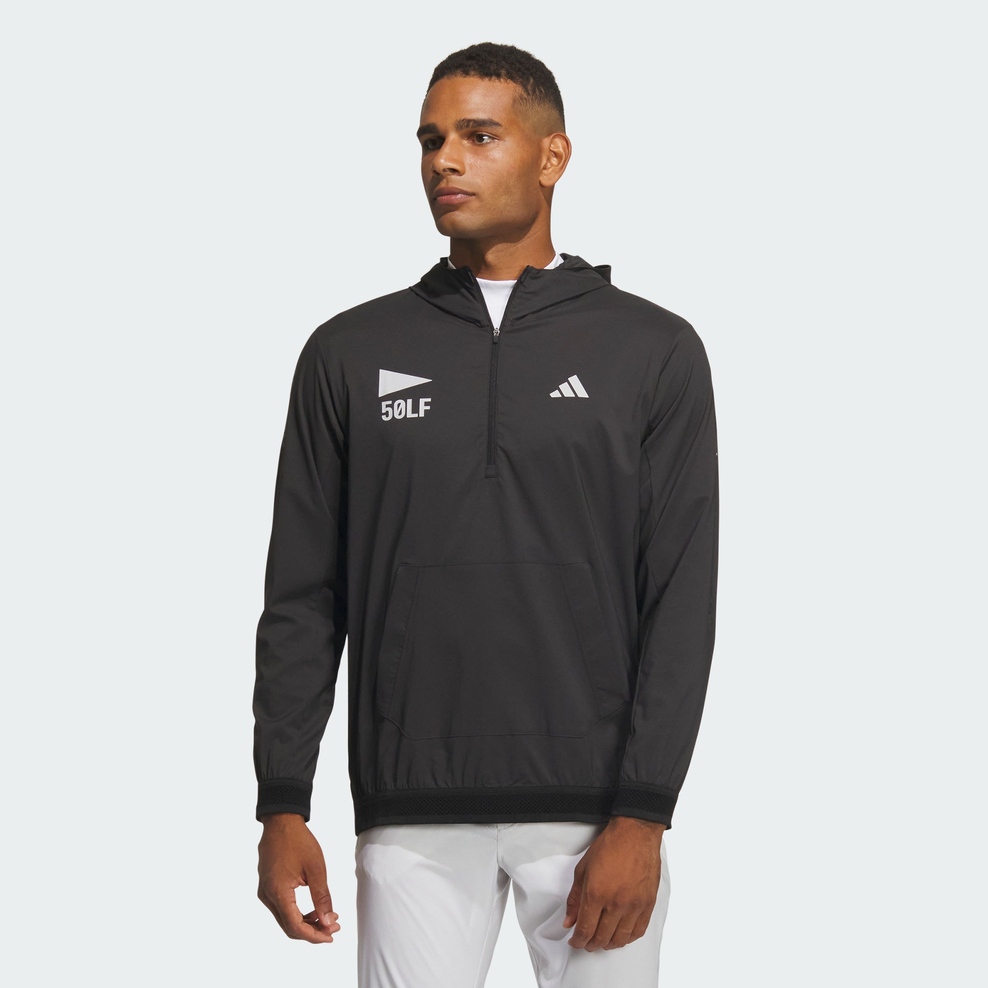 Мужское худи adidas HEAT.RDY ANORAK JACKET HOODIE черное