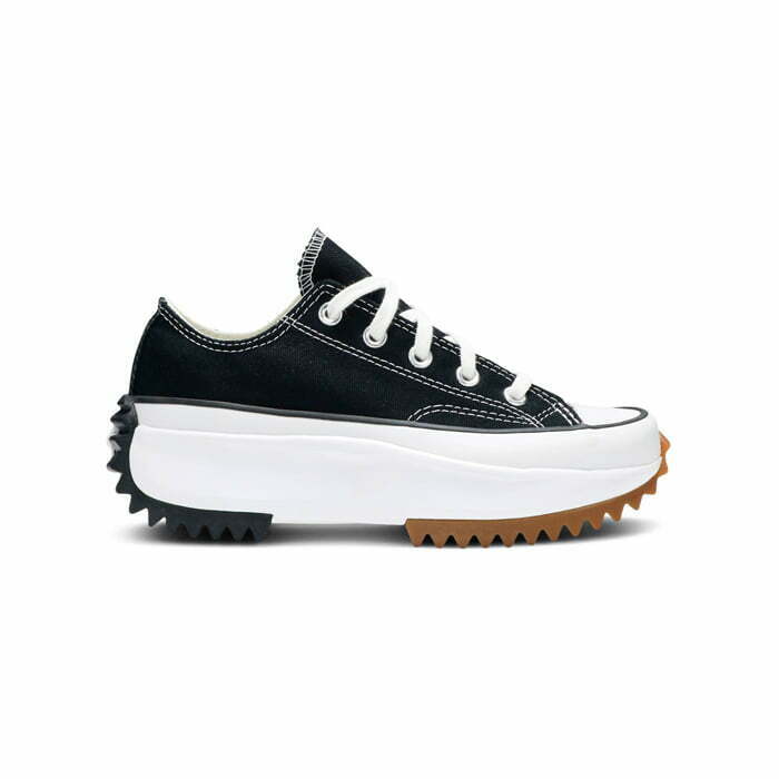 Кеды Converse Run Star Hike Ox Black White Gum черно-белые