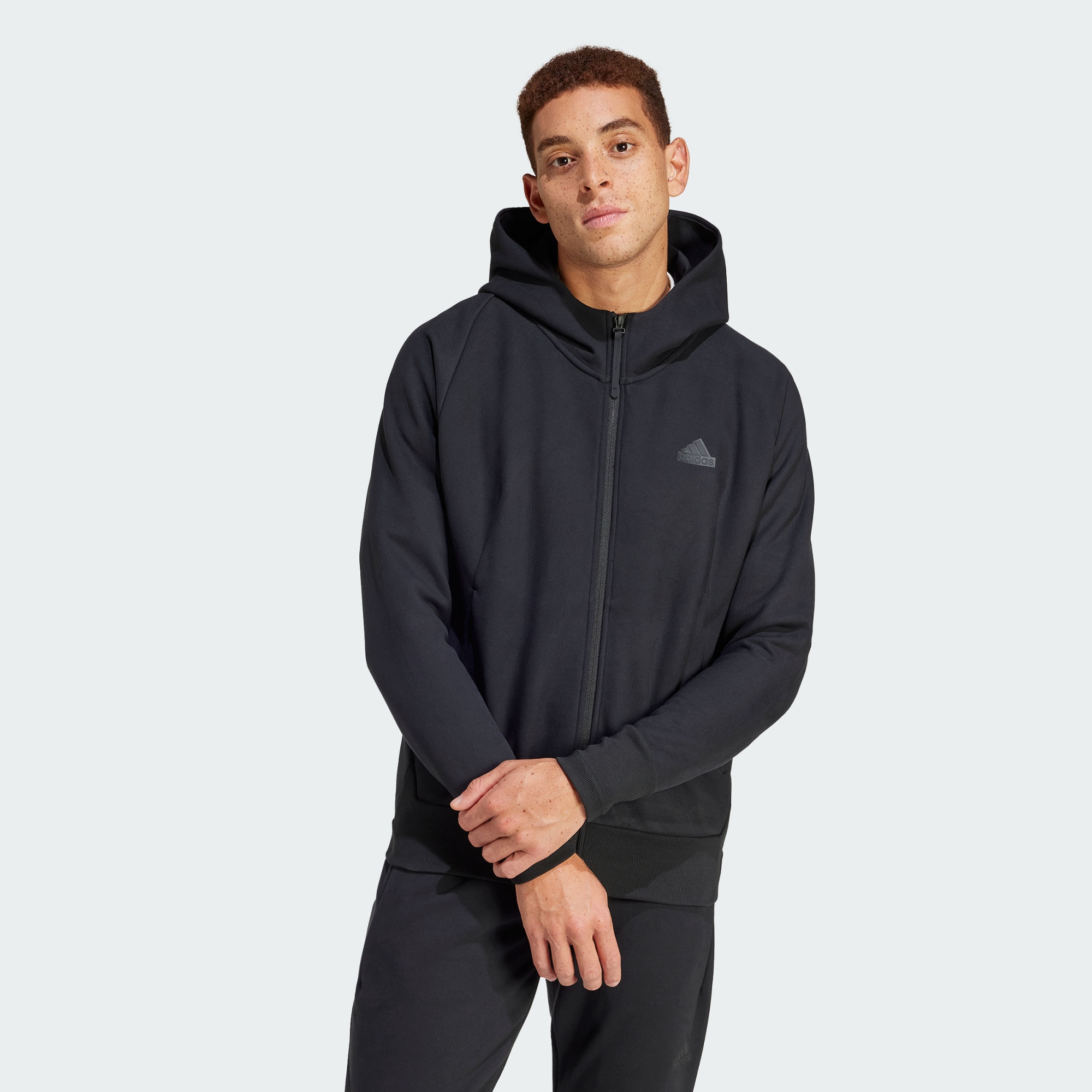 Мужская куртка adidas Z.N.E. HOODED TRACK JACKET черная