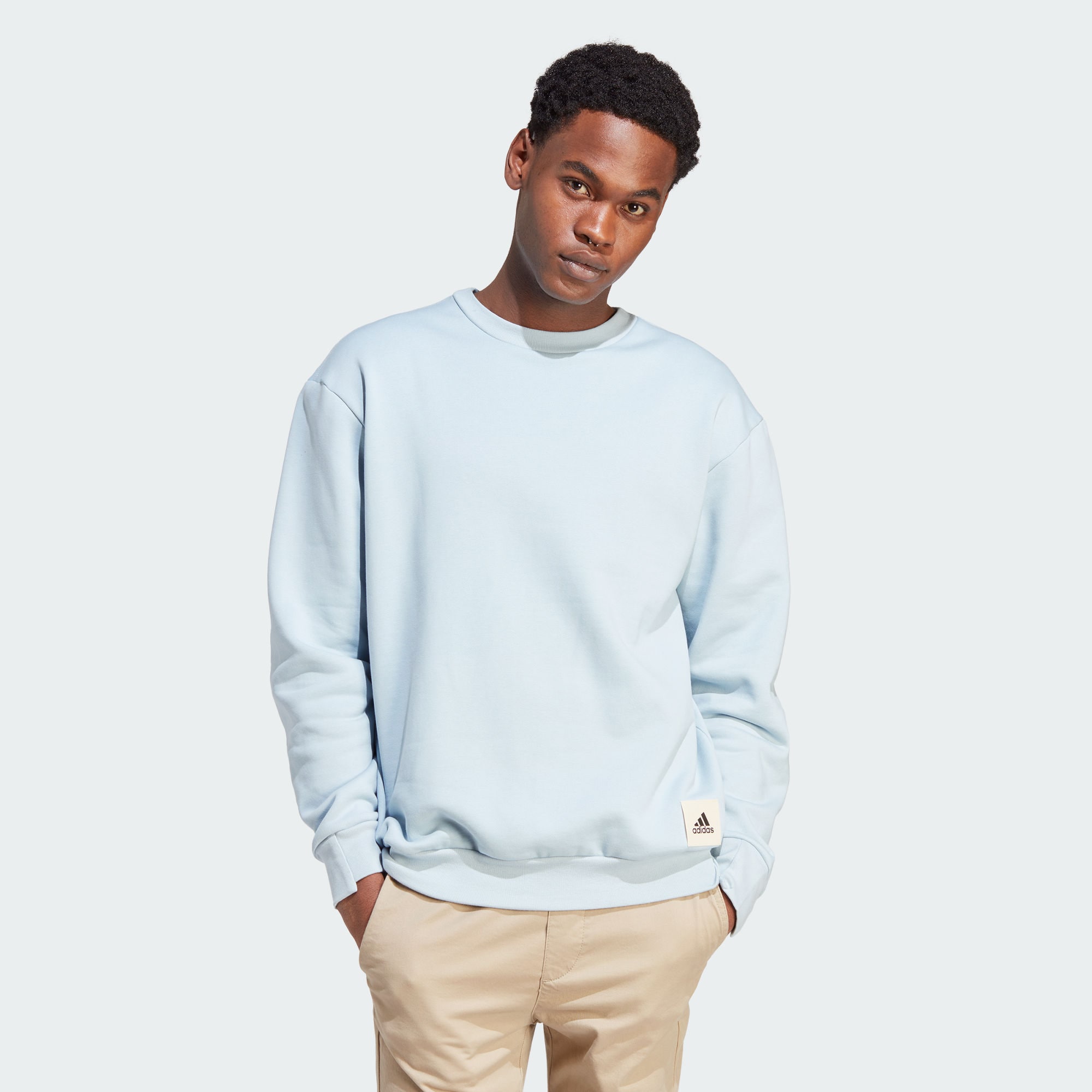 Мужской свитшот adidas LOUNGE FLEECE SWEATSHIRT