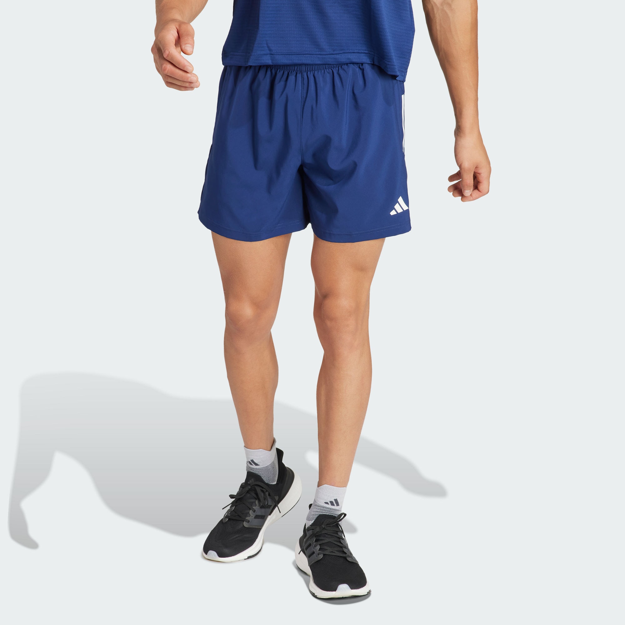 Мужские шорты adidas OWN THE RUN SHORTS синие