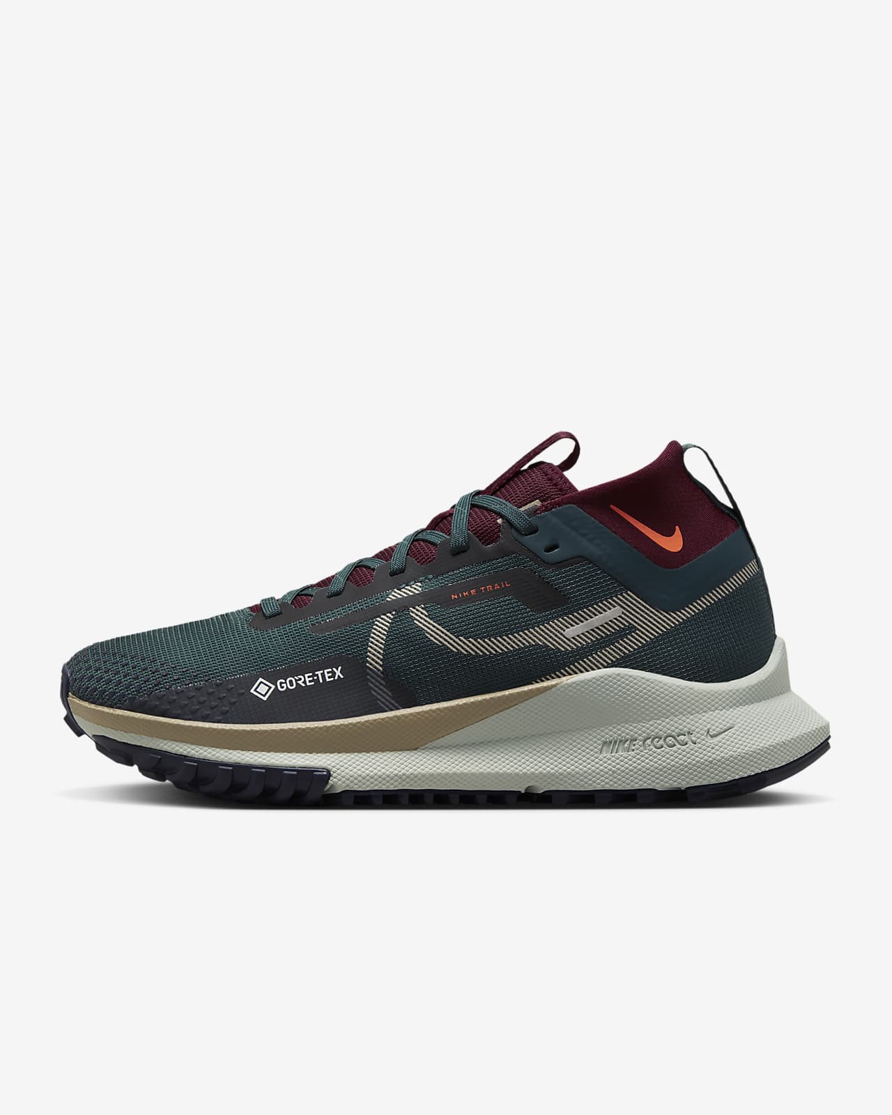 Женские кроссовки Nike Pegasus Trail 4 GORE-TEX зеленые