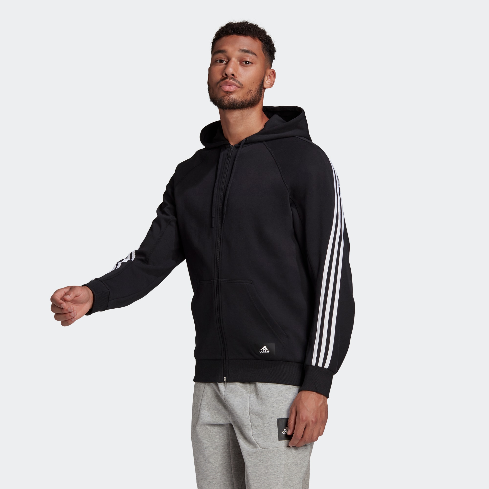 Мужская куртка adidas SPORTSWEAR HOODED TRACK TOP