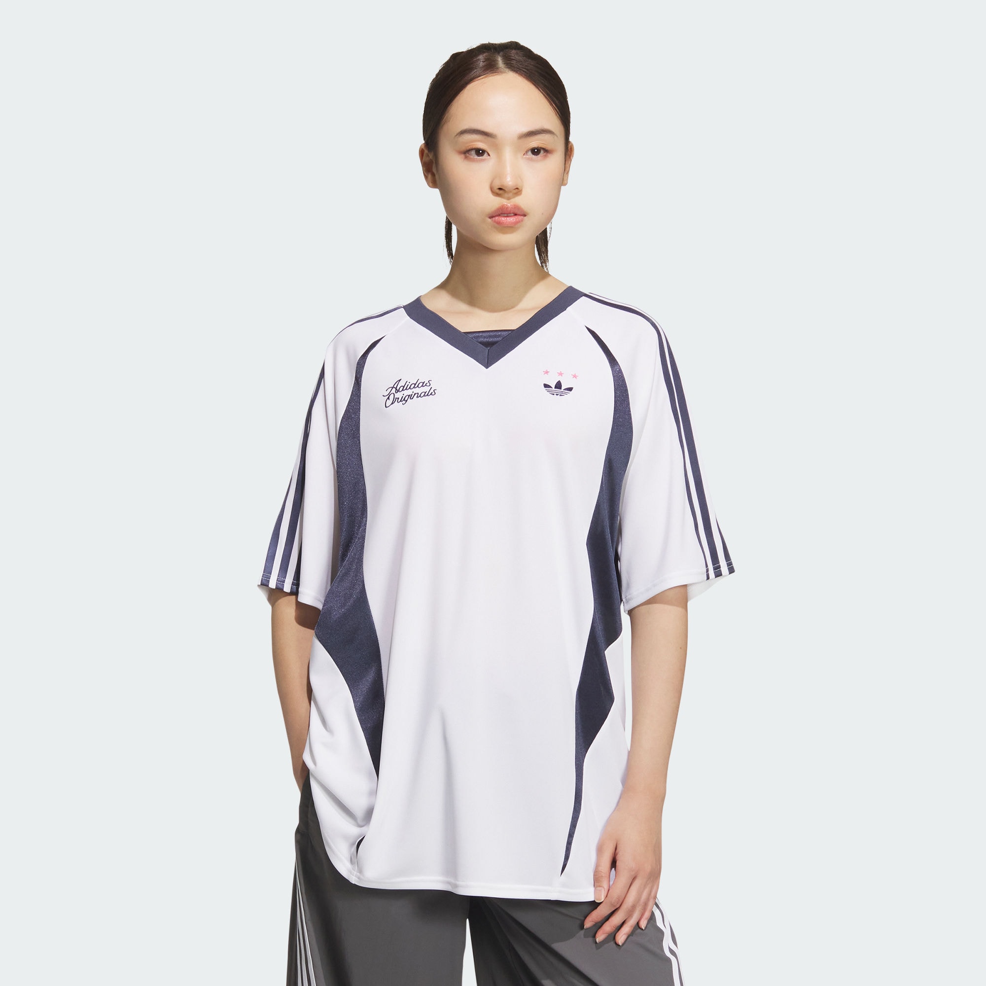 Женская футболка adidas OVERSIZED JERSEY SHORT SLEEVE JERSEY