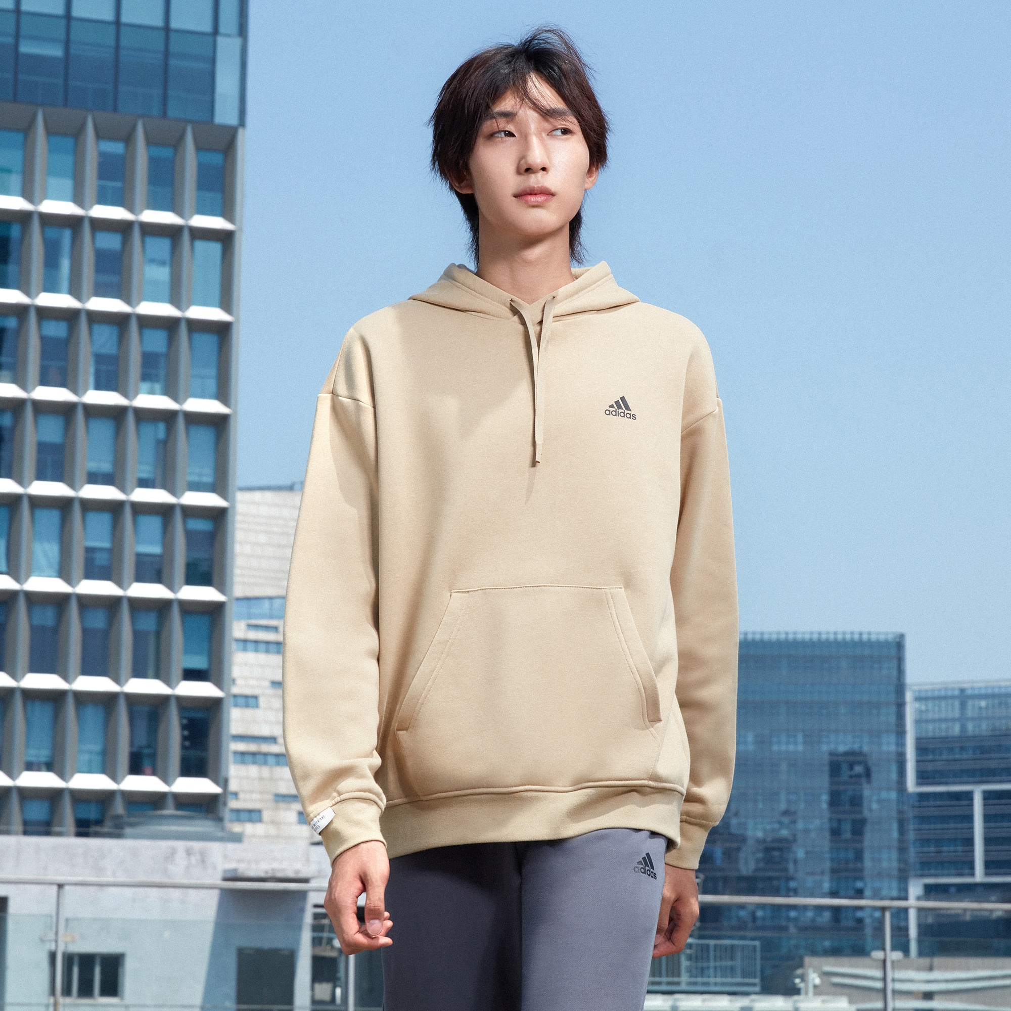 Худи adidas LABEL HOODIE IB2712