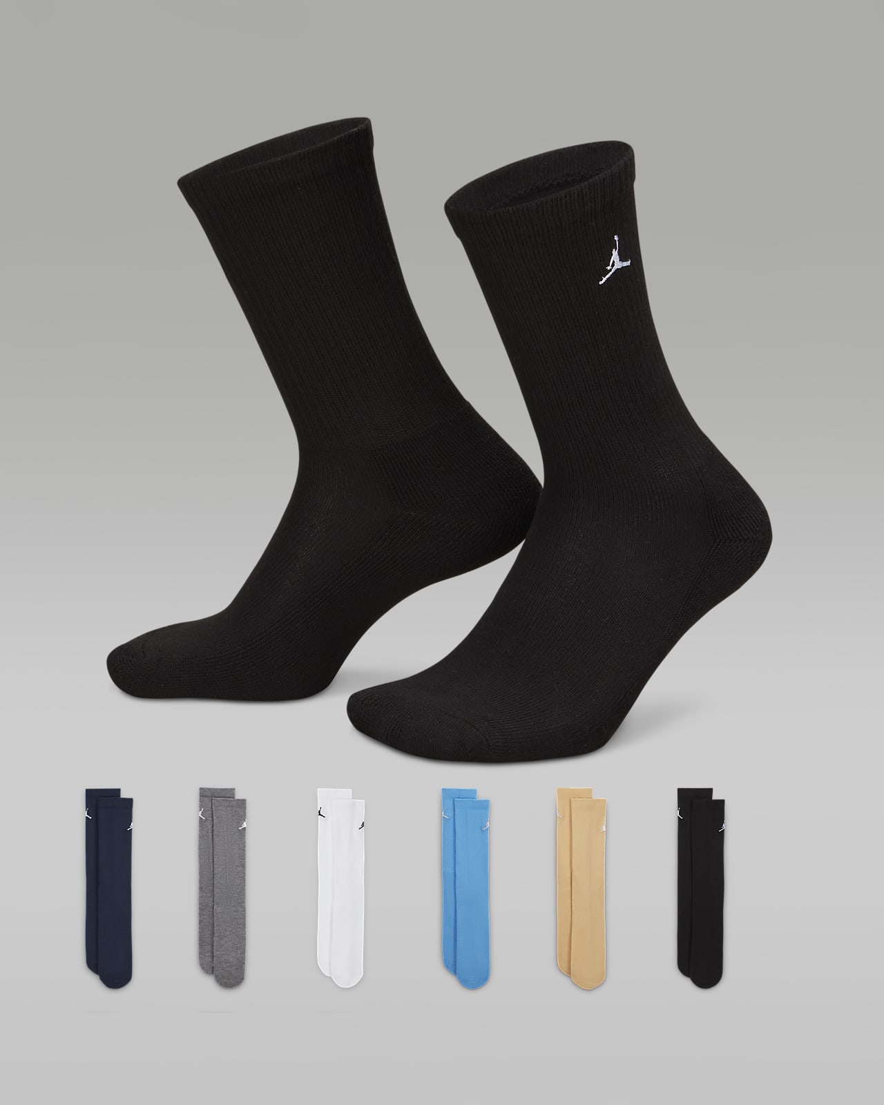 Детские носки nike Jordan Everyday Essentials черные