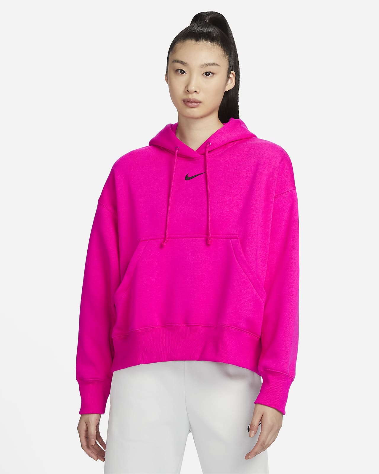 Женская толстовка Nike Sportswear Phoenix Fleece черная