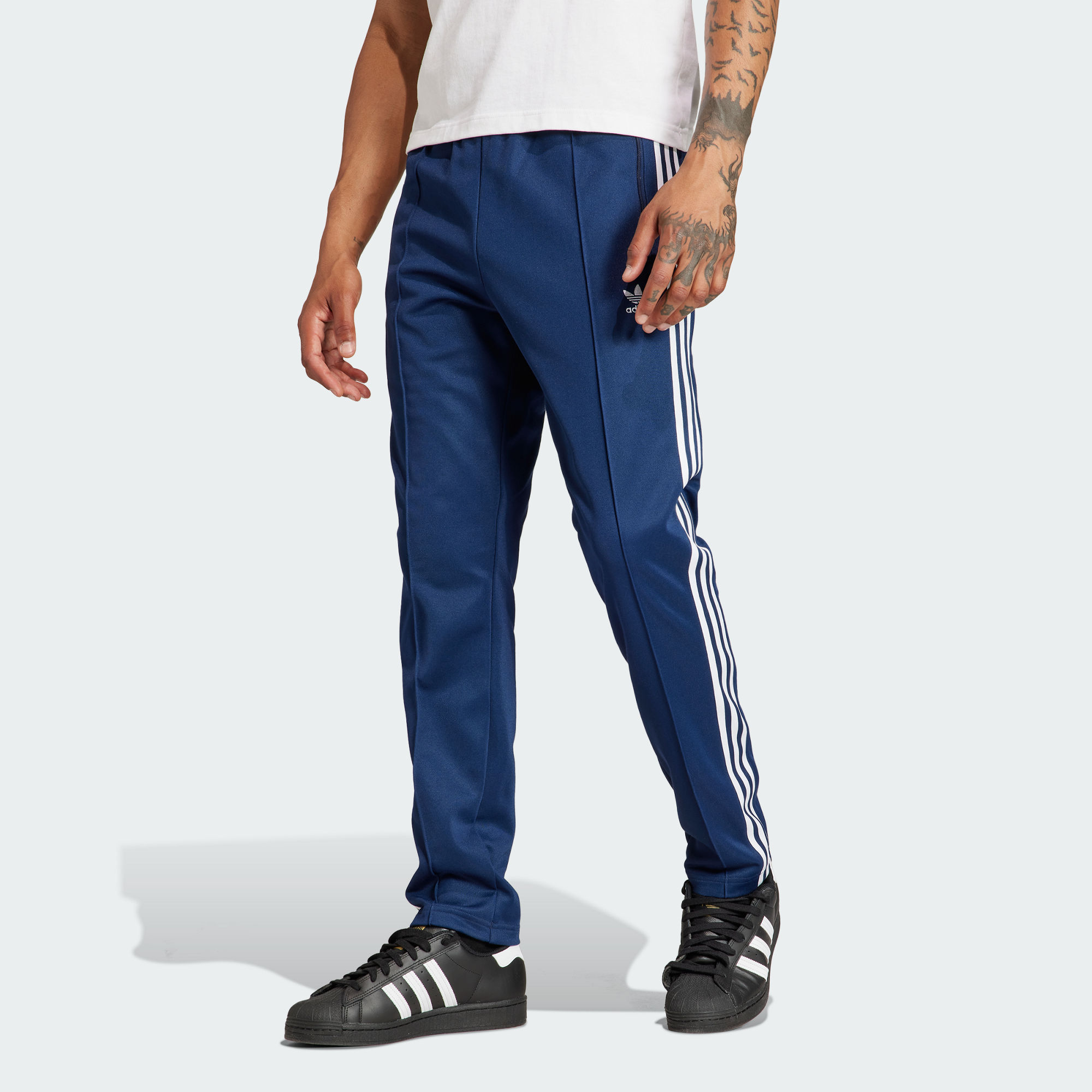 Мужские брюки adidas ADICOLOR BECKENBAUER TRACK PANTS синие