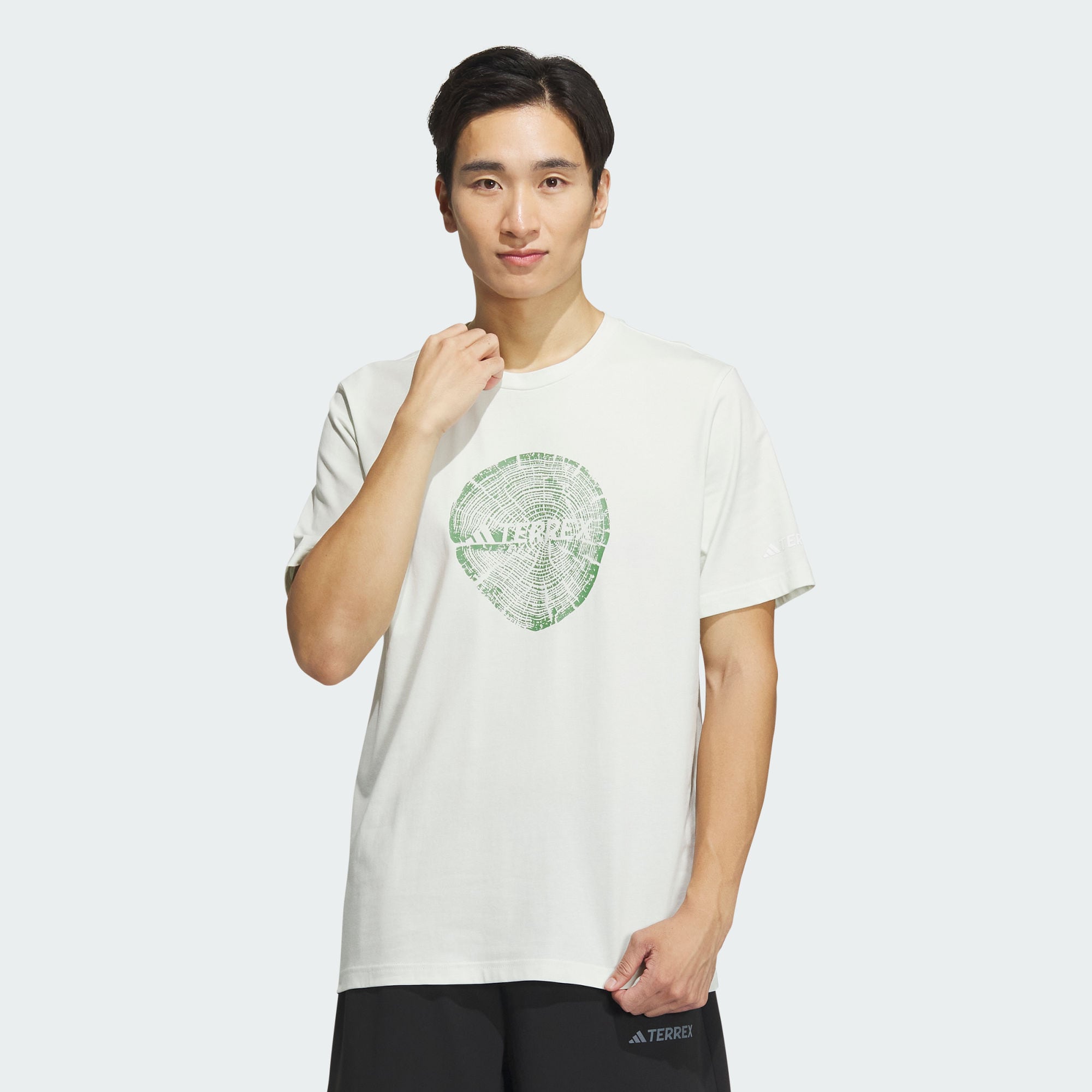 Мужская рубашка adidas POLYGIENE 180 GSM T-SHIRT