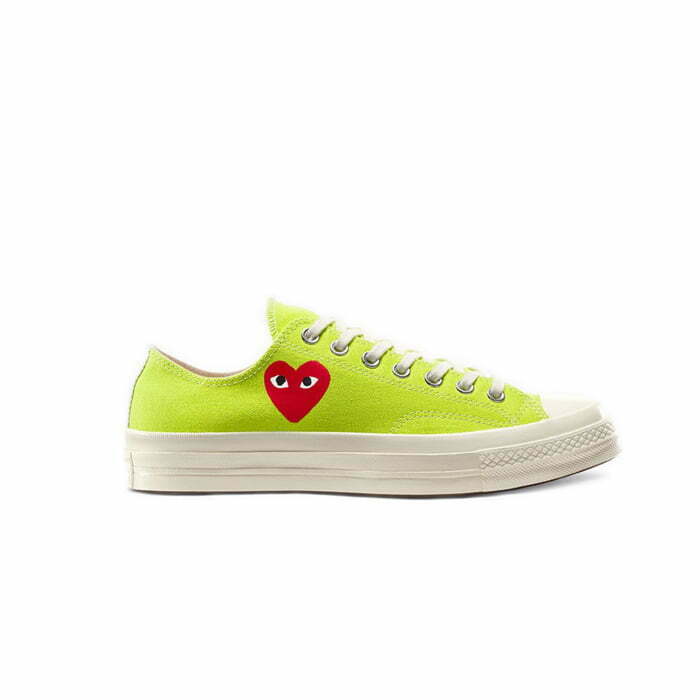 Кеды Converse Chuck Taylor All-Star 70s Ox Comme des Garcons Play Bright Green