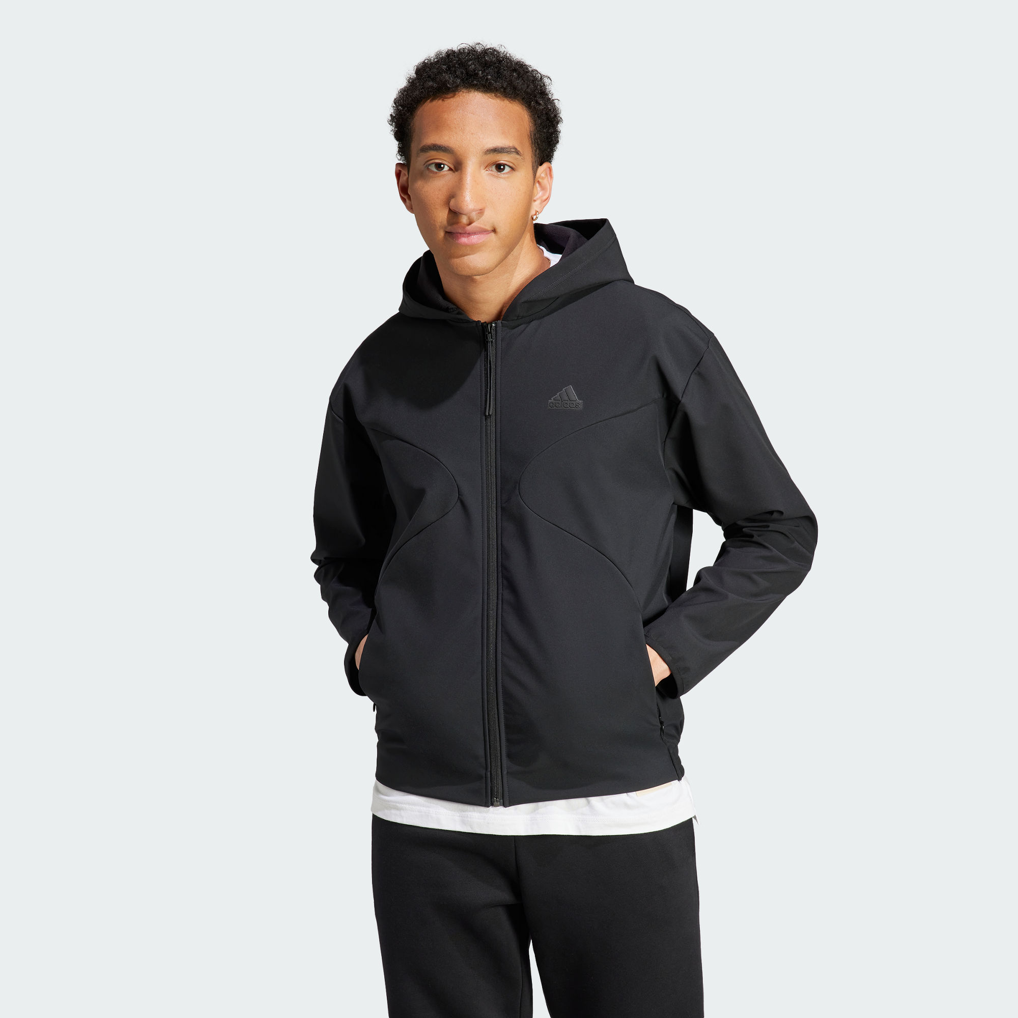 Мужское худи adidas CITY ESCAPE FULL-ZIP HOODIE