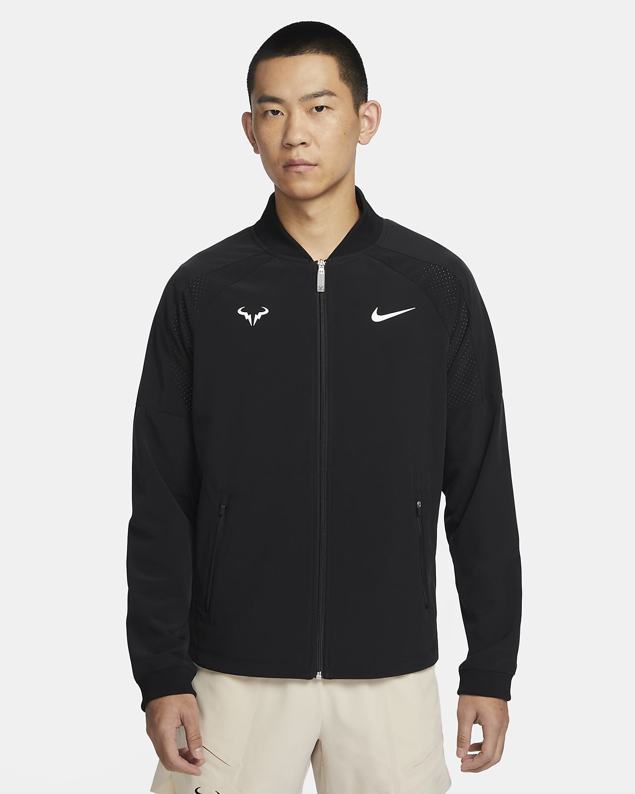 Мужская куртка Nike Dri-FIT Rafa черная