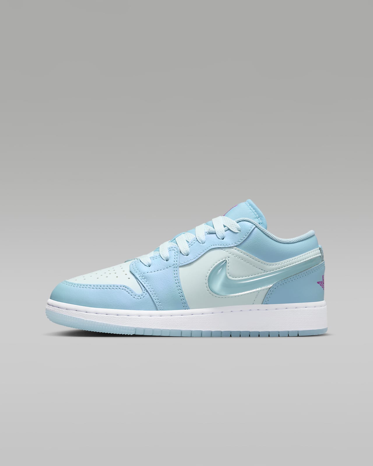 Детские кроссовки nike Air Jordan 1 Low SE (GS) синие